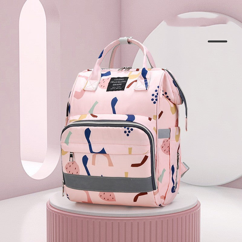 Mummy Bag Shoulder Large Pink